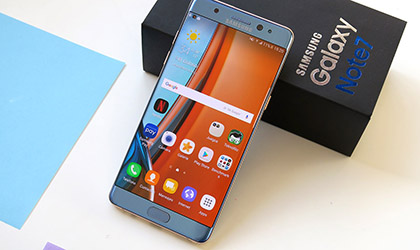 Samsung Galaxy Note 7: Equipo a prueba de incendio para devolución