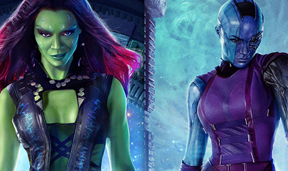 Guardianes de la Galaxia: Zoe Saldana y Karen Gillan estn preparadas para un spin off de Gamora y Nebula