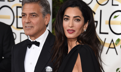 George y Amal Clooney Ya son paps!