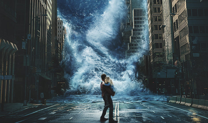 Retiran este pster de Geostorm de los cines por respecto a las vctimas del huracn Irma