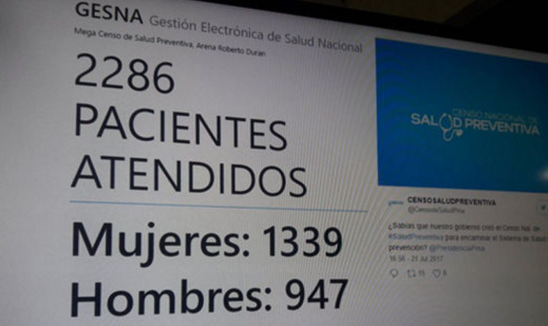 GESNA  permitir manejar mejor la informacin recabada en censos de salud