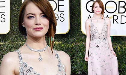 Golden Globes: Emma Stone, la estrella de la noche