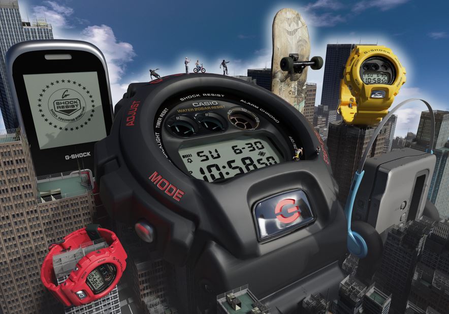 G-SHOCK celebra los 30 aos de su modelo icnico DW-6900 con una edicin conmemorativa