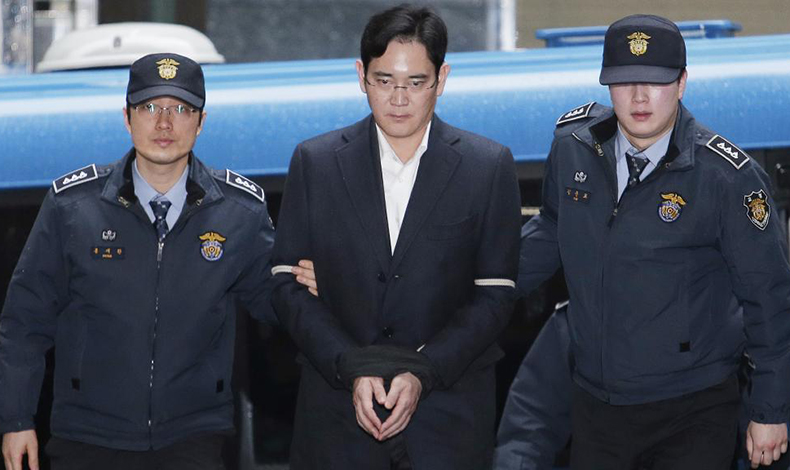 Heredero de Samsung es condenado a cinco aos de crcel