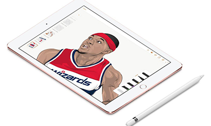 Utiliza solo un iPad Pro para ilustrar atletas y este es el resultado