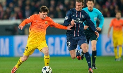 Beckham se retira del f�tbol por Messi