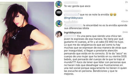 Ingrid De Ycaza responde con contundencia