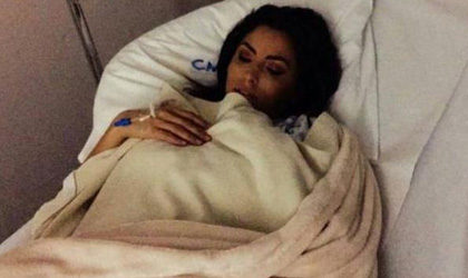 Ingrid De Ycaza termin en el hospital por fuerte migraa