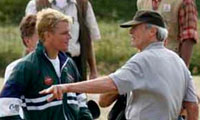 La primera imagen oficial de Invictus, de Clint Eastwood