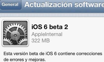 Apple lanza la segunda versin de prueba de iOS 6