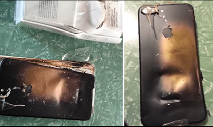 Reportan explosin de un iPhone 7 y la noticia se hace viral