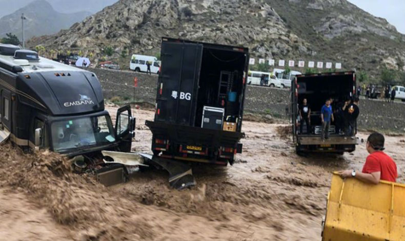 Produccin de Jackie Chan sufre accidente ssmico en rodaje
