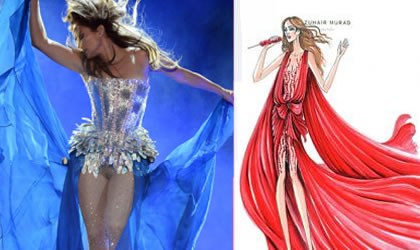 JLO lucir vestidos de Zuhair Murad para su gira Dancing