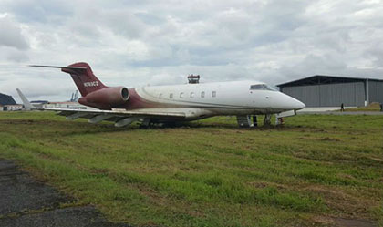 Aeropuerto Marcos A. Gelabert suspende operaciones tras accidente con jet ejecutivo
