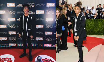 José Pelaez copia traje de Jaden Smith