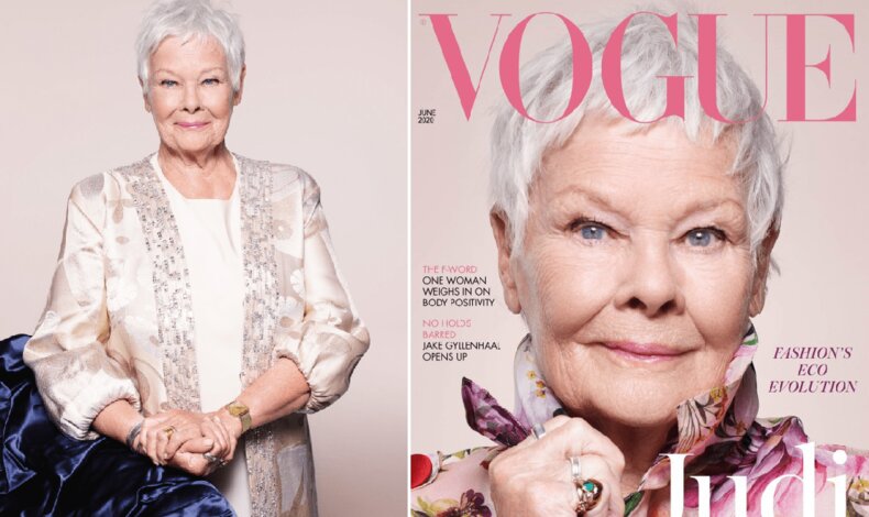 Judi Dench, es portada de Vogue a sus 85 aos
