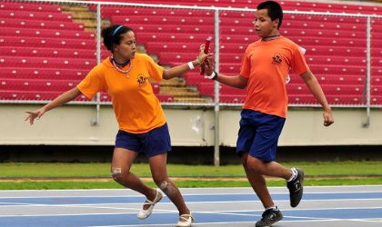 Atletas especiales de Panam Este inician juegos