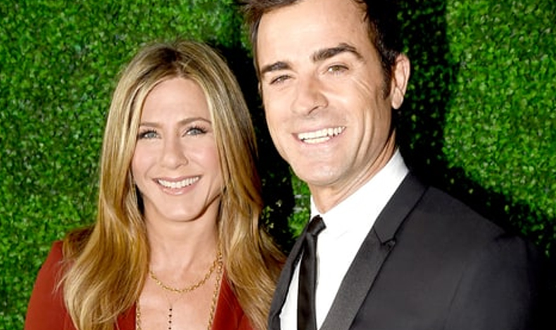 Con esta fotografa celebr Justin Theroux su segundo aniversario con Jennifer Aniston