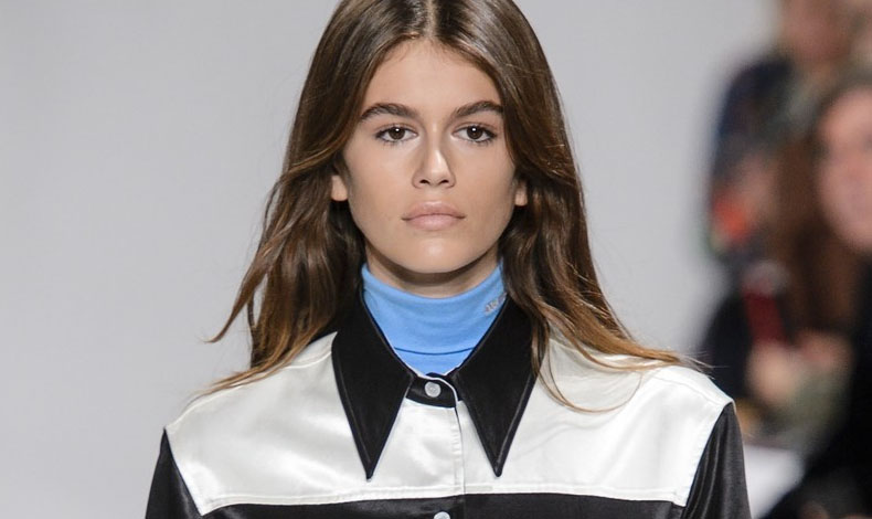 Kaia Gerber se estrena como modelo en la Semana de la Moda de Nueva York