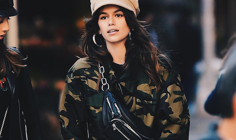 Conoce el nuevo abrigo favorito de Kaia Gerber