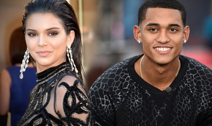 Kendall Jenner recibe el ao junto a su pareja Jordan Clarkson