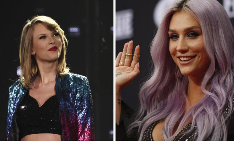 Kesha y su amistad con Taylor Swift