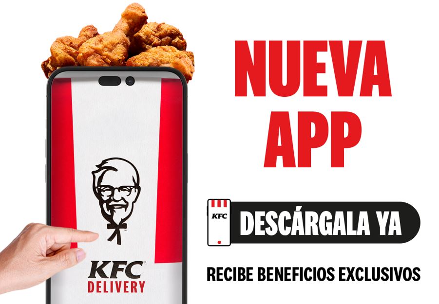 KFC PANAM continua con su plan de innovacin con el lanzamiento de su nueva aplicacin