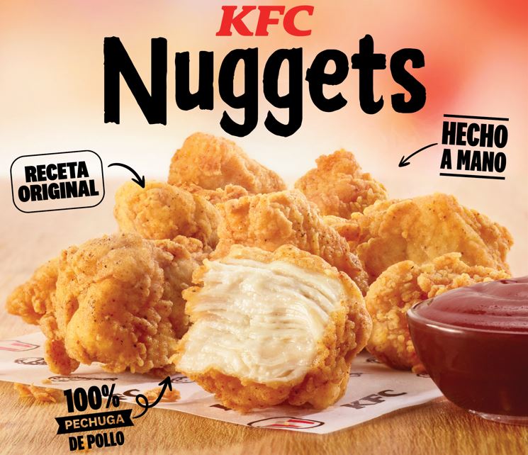 Si eres Amante de los Nuggets esto es la mejor notica, KFC lanza sus nuevos nuggets con su receta original!