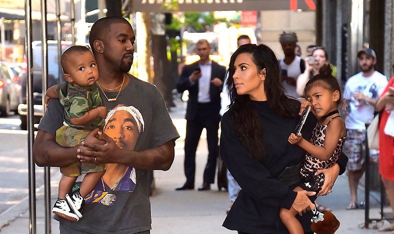 Kim Kardashian asegura que su a hija North no le cae bien su hermanito