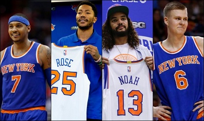 Ven a los New York Knicks en los playoffs
