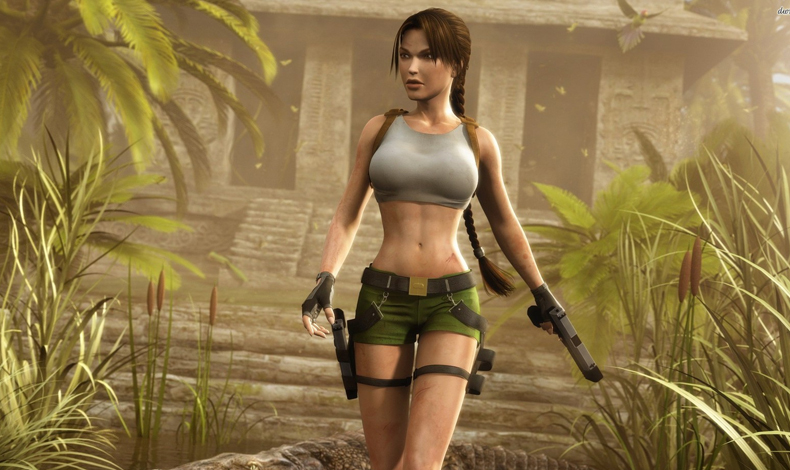 Sabas que inicialmente Lara Croft sera un hombre?