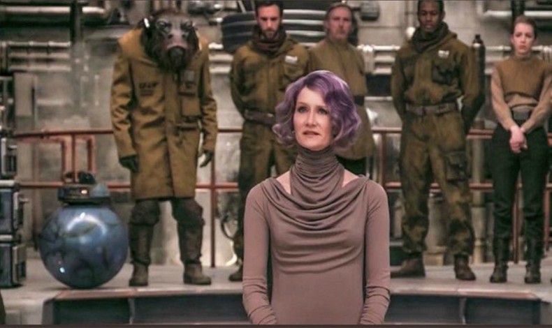 The Last Jedi: se revelan detalles sobre el personaje de Laura Dern