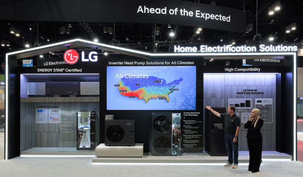 LG presenta en la AHR expo 2025, las tecnologas y soluciones ms innovadoras en Climatizacin