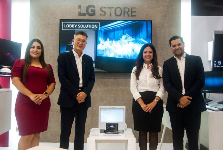 LG crea una experiencia en su stand en Expocomer