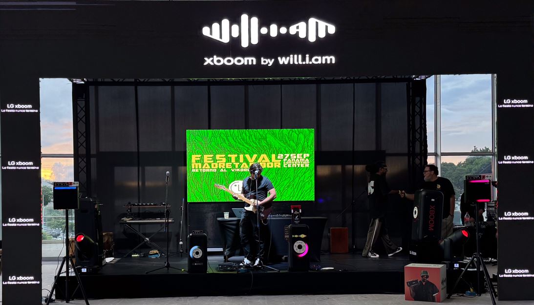 LG presenta en Panam� la nueva l�nea de audio LG xboom by will.i.am