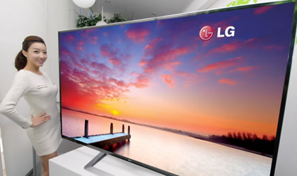 LG presenta en CES el Inmersin 3D 84 pulgadas de alta definicin