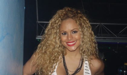 Liza Hern�ndez, en una pel�cula de Hollywood