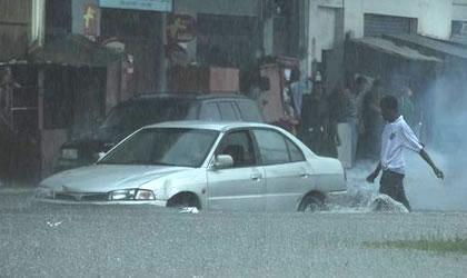 Lluvias se extender hasta febrero 2012