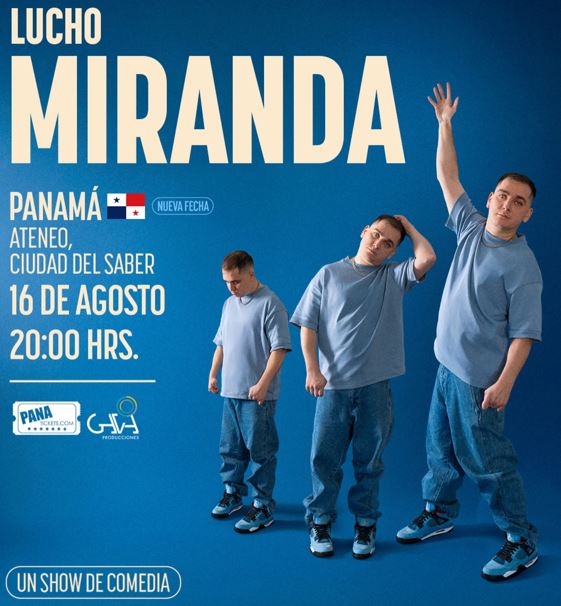 El humor inclusivo del comediante Lucho Miranda llega por primera vez a Panam�.