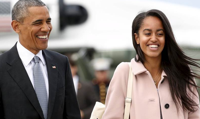 Malia Obama y su singular baile se hacen virales