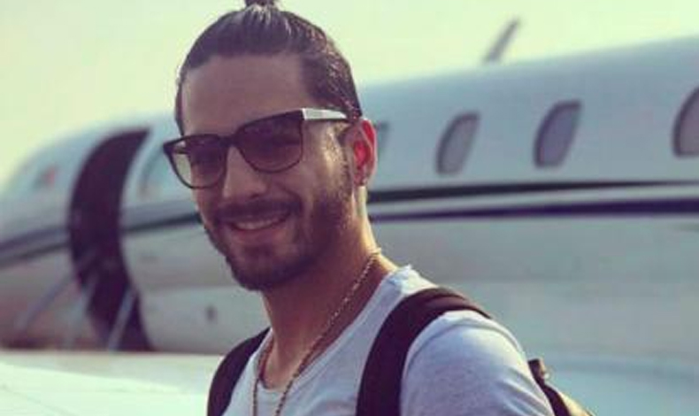 Maluma de paseo con la novia de Gianluca Vacchi