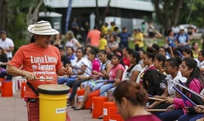 Maana se estar realizando Luna Llena de Tambores