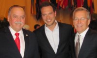 Manuel Escala invitado de una recepci�n privada en Washington DC