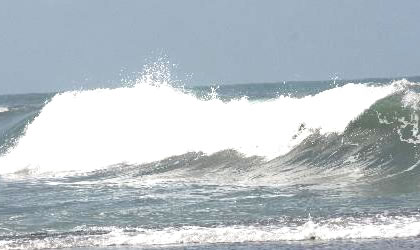 Aviso preventivo por mareas altas en el pacifico