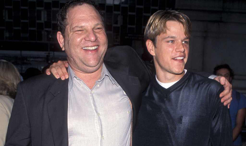Matt Damon confiesa que no podía imaginar el “nivel de depredación sexual” de Harvey Weinstein