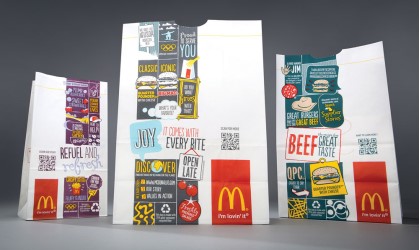 McDonalds cambiar sus bolsas a nivel mundial