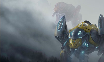 Echa un vistazo a los megazord de los nuevos Power Rangers