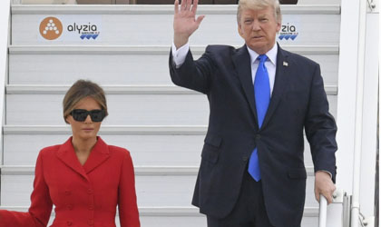 La Primera Dama de Estados Unidos destaca con sus outfits en Pars