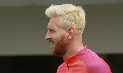 Lionel Messi y su look moderno