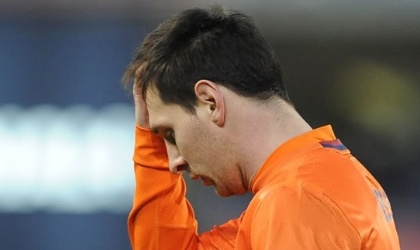 El Barcelona pierde en Copa del Rey y Messi se enferma